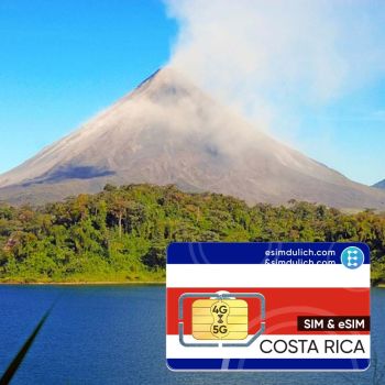 Sim Du Lịch Costa Rica 15 Ngày Tốc Độ Cao